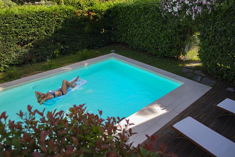 la piscina del B&B il Casale